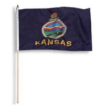 US Flag Store Kansas Flag 12 x 18 inch - £7.77 GBP