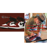 Tinker Hatfield signed autographed Nike Air Jordan 1 8x10 photo COA exac... - £233.62 GBP