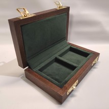 Box IN Wood for Coins Antique 2 Boxes 50x50 MM for Periziate - $35.01