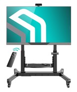ONKRON Motorized Mobile TV Lift with Wheels for 50-100 Inch Screens up to 265 lb - $703.99