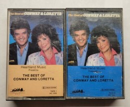 The Best of Conway and Loretta Heartland Music MCA Tape 1 &amp; 2 1987 - £8.67 GBP