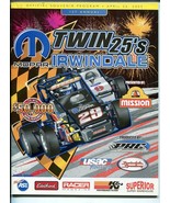 IRWINDALE SPEEDWAY USAC MIDGET RACE PROGRAM-4/26/2003-1ST ANNUAL TWIN 25... - £26.85 GBP