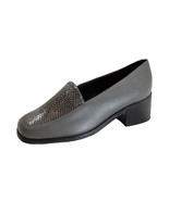 PEERAGE Zula Women&#39;s Wide Width Leather Animal Print Slip-on Shoes - $29.95