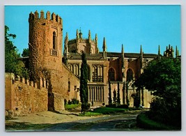 Toledo France Vtg Postcard unp Castle St John of the kings rampart turret - $4.88