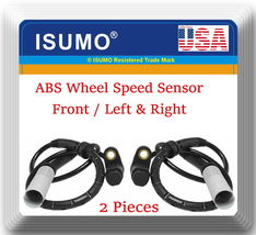 2 x ABS Wheel Speed Sensor Front Left &amp; Right For BMW 740I 740IL 750IL 95-98 - £14.49 GBP