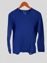 Patagonia Thermal Weight Capilene Shirt Royal Blue Size Small - $552.51 MXN