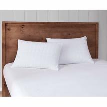 Supreme Memory Foam 2-Pack Pillow - White Microfiber Set of 2 - £41.59 GBP