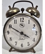 Vintage Gabriel Robertshaw Controls Company Wind-Up Alarm Clock For Repa... - $346.64 MXN