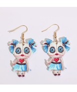 Voodo Doll Earring Glow In The Dark - Halloween Jewelry  - $11.26