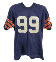 Chicago Bears Dan Hampton Jersey Size XL McGregor Sand Knit Vintage Navy Blue - £70.92 GBP