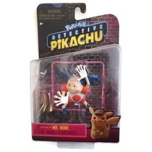 Pokemon Detective Pikachu Mr. Mime Figure Wicked Cool Toys Brand Age 4+ - £13.20 GBP