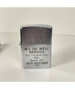Vintage Supreme lighter made In Korea NL Oil Well Service Byers, CO - $15.78