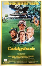 Chevy Chase Signed Caddyshack 11x17 Movie Poster Photo JSA - £116.02 GBP