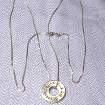 Hope/dream/believe 925 Sterling necklace - $582.12 MXN