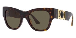 Versace VE4415U 108/3 Sunglasses Havana Frame Brown Lens 52mm - £83.52 GBP