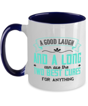 Running Mugs. A good laugh and a long run. Navy-2T-Mug  - £14.33 GBP