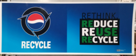 Pepsi Logo Ball Reduce Reuse Recycle Preproduction Advertising Art Work ... - £15.10 GBP