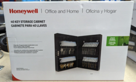 Honeywell 40 Slot Key Box with Combination Lock 4 x 7.8 x 11.5 Steel Black - £19.84 GBP