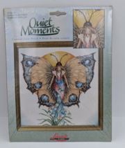 Janlynn Counted Cross Stitch Kit Emerging Butterfly 1156-09 Quiet Moments NOS - £36.56 GBP