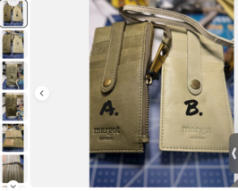 Margot Card Case Wallet RFID Protection Leather NWT - $33.63+