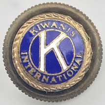 Kiwanis International Metal Vintage Pin Small Screw back - $11.95