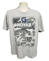 Georgetown University Hoyas Adult Large Gray TShirt - £11.67 GBP