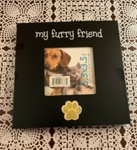 Brand New Dog Themed Wooden Photo Frame Desktop Easel Back 6 In My Furry Friend - £10.37 GBP