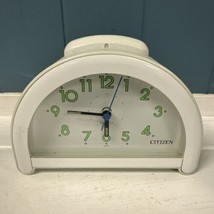 Vintage Citizen Quartz Half Oval Alarm Clock Japan - Rare - £25.46 GBP