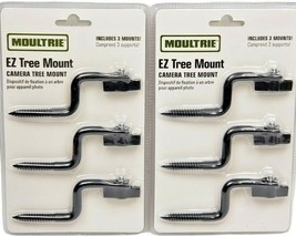 Moultrie Ez Mount Camera Tree Mount 3-Pack 6 Mounts MFH-TM12 Lot Of 2 New Sealed - £20.82 GBP