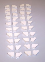 40 Used Lego  45  2 x 1 White Inverted Slope Brick   3665 - 3040 - $9.95