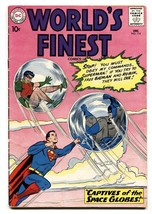World&#39;s Finest #114 1960-DC-SUPERMAN-BATMAN-ROBIN-GREEN ARROW-vg- - £40.66 GBP