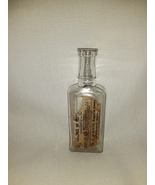 Vintage Glass Medicine Jar - Essence of Peppermint - A.C. Walker, Druggist & Che - $10.00