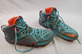 Nike LeBron 12 NSRL 2014 mid top sneakers- Size US Mens 11.5 - £39.41 GBP