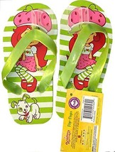 Strawberry Shortcake Flip Flops Size L 12-13 (Kids) - £4.78 GBP