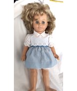  1998 Reproduction Mattel Blond Chatty Cathy Blue Sundress works - $39.99