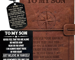 Son Journal from Mom, Son Wallet Card, Son Keychain, to My Son Gift from... - £18.86 GBP