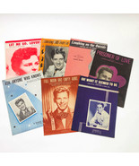 Set of 7 Music Sheets Let Me Go - Dancing With Tears - Laughing Plus 4 more - $14.08