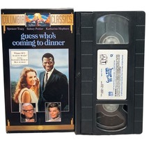 Guess Who&#39;s Coming to Dinner VHS 1995 Spencer Tracy Sidney Poitier Hepburn - £9.49 GBP