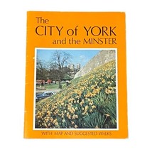 The City Of York And The Minister Vintage Guide With Map And Suggested Walks - £11.20 GBP