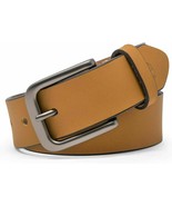 100% Timberland Men&#39;s 35 MM NEW Classic Jean Leather Belt Wheat #36 US A... - £21.59 GBP