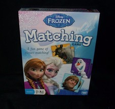 New Disney Frozen Memory Matching Card Game 100% Complete Anna &amp; Elsa Hans Olaf - £7.59 GBP