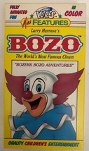 Bozo Bozerk Bozo Adventures (Vhs, 1992)TESTED-RARE Vintage COLLECTIBLE-SHIP N 24 - £19.75 GBP
