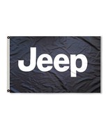 Jeep Black Flag 3X5 Ft Polyester Best Flag Collector - £13.62 GBP