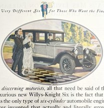 Willys Knight 1925 Overland Six Just Married Advertisement Automobilia HM1C - £47.06 GBP