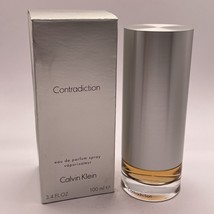 Calvin Klein Contradiction Eau De Parfum Women Spray 3.4 Oz - New In Box - $24.50