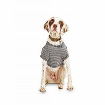 Reddy Grey Striped Jersey Crewneck Dog T-Shirt, Large By: Reddy - $16.82