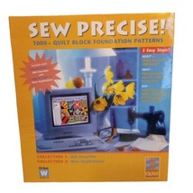 Electric Quilt Co. Sew Precise! 1000+ Quilt Block Patterns PC CD-ROM Win... - £33.47 GBP