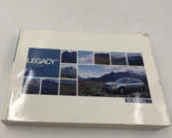 2005 Subaru Legacy Owners Manual Handbook OEM J01B26058 - $14.84