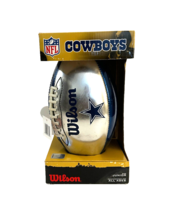 Wilson NFL Dallas Cowboys Junior Size Football New in Box with Tags - £17.60 GBP