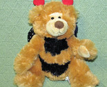 APPLAUSE BUMBLE BEE WITH PLASTIC TAG TEDDY STUFFED ANIMAL PLUSH BEAR 8&quot; ... - $10.80